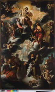 The Vision of Saint Dominic by Bernardo Strozzi
