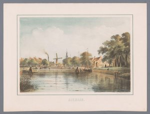 Cityscape of Alkmaar