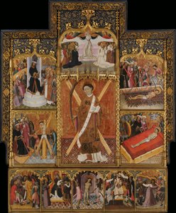 Altarpiece of Saint Vincent by Bernat Martorell