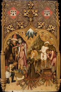 The Martyrdom of Saint Lucy, 1440 by Bernat Martorell the Elder