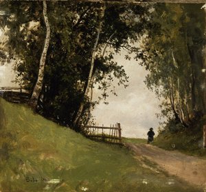Landscape with Birch Trees
