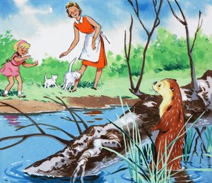 Fliptail the Otter by Bert Felstead