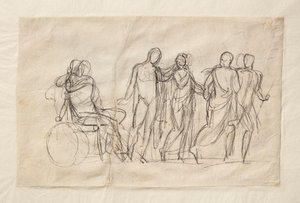 Briseis Is Led Away From Achilles by Bertel Thorvaldsen