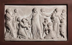 Christ Blessing the Children by Bertel Thorvaldsen