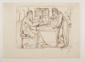 The Invention of Movable Type by Bertel Thorvaldsen