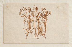 Three Dancing Bacchantes