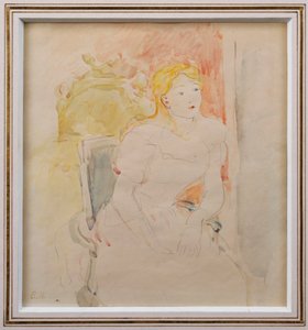 Julie Seated by Berthe Morisot