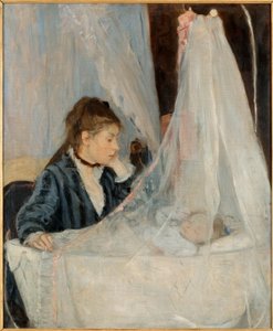 The Cradle by Berthe Morisot