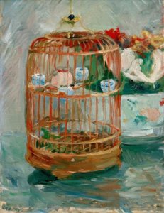 The Cage by Berthe Morisot