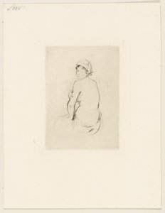 Nude Seen from Behind by Berthe Morisot