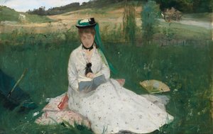 Reading by Berthe Morisot