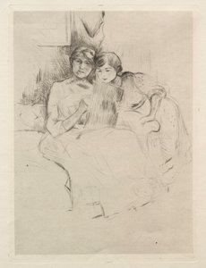 Sketching by Berthe Morisot