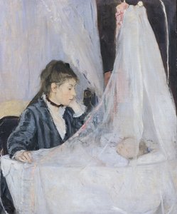 The Cradle by Berthe Morisot