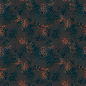 Burnt Umber Floral