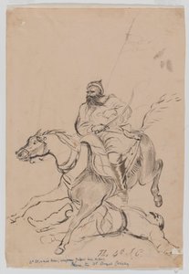 The 4th Irregular Cavalry, c.1845 by Bethune Donald Grant