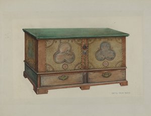 Pa. German Chest by Betty Jean Davis