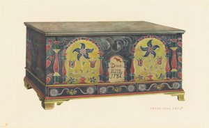 Pennsylvania German Chest by Betty Jean Davis