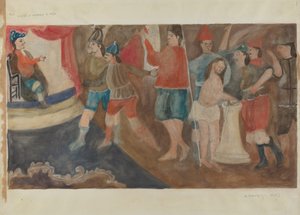 Station of the Cross No. 1: Jesus is Condemned to Death