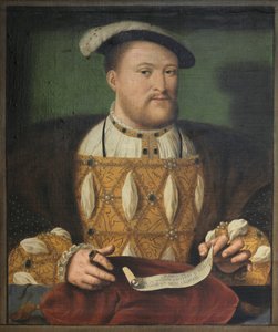 Portrait of King Henry VIII by Biagio Rebecca