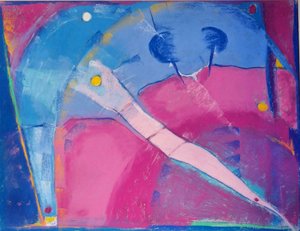 Landscape in Birth 3 by Bibiana Ulanosky