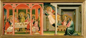 Scenes from the Story of Tobias: He Marries Sarah by Bicci di Lorenzo