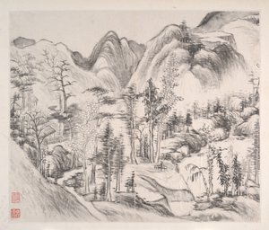 Landscapes, dated 1814