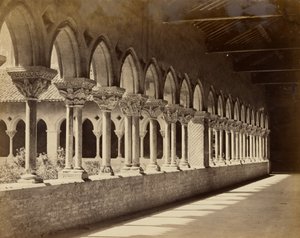 Moissac Cloister by Bisson Frères