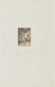 The Flight into Egypt: Small Plate
