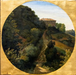 Villa Madame in Rome by Blaise-Alexandre Desgoffe