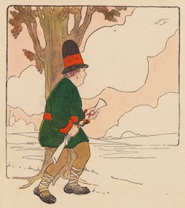 Nursery rhyme: A Little Man by Blanche Fisher Wright