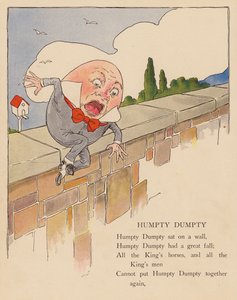 Nursery Rhyme: Humpty Dumpty by Blanche Fisher Wright