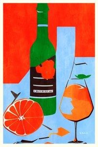 Vibrant Orange Still Life
