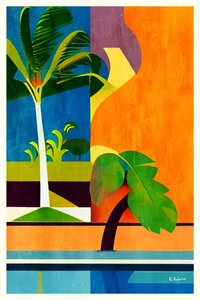 Vibrant Tropical Palms