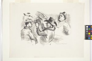 Horse Auction by Boardman Robinson