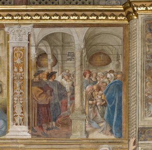 Central Nave, Fourth North Span, Circumcision by Boccaccio Boccaccino
