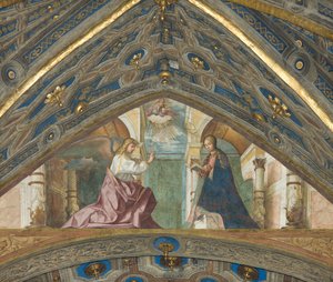 Soprano, Annunciation 1506-07 by Boccaccio Boccaccino
