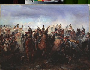 The Battle of Fere Champenoise, on March 25