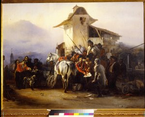 The Arrest of a Spy by Bogdan Willewalde
