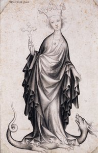 Saint Margaret, c. 1410 by Bohemian Master