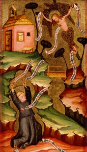 Saint Francis Receiving the Stigmata by Bohemian School