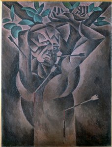 St Sebastian by Bohumil Kubišta