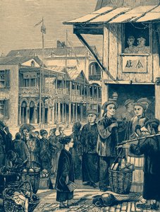 Chinese quarter of San Francisco by Bohuslav Kroupa
