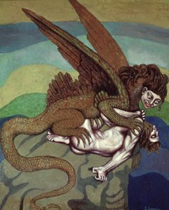 A Vampire in the Form of a Lizard by Boleslaw Biegas