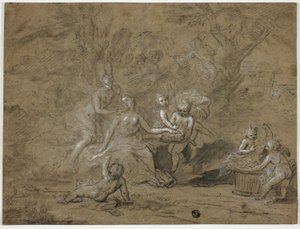 Cupid and Psyche by Bon Boullongne
