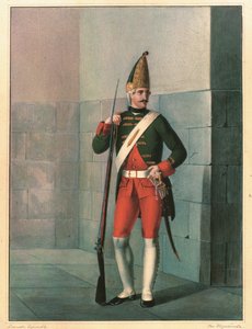 Grenadier of the Izmailovsky Regiment in 1762