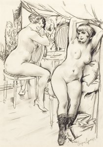 Prostitutes by Boris Dmitrievich Grigoriev