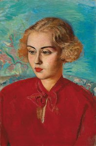 Woman in Red