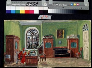 Stage Design for the Theatre Play Pasukhin