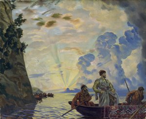 Stepan Razin by Boris Mikhailovich Kustodiev