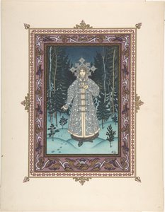 Illustration for the Fairy Tale Snegurochka by Boris Vasilievich Zvorykin